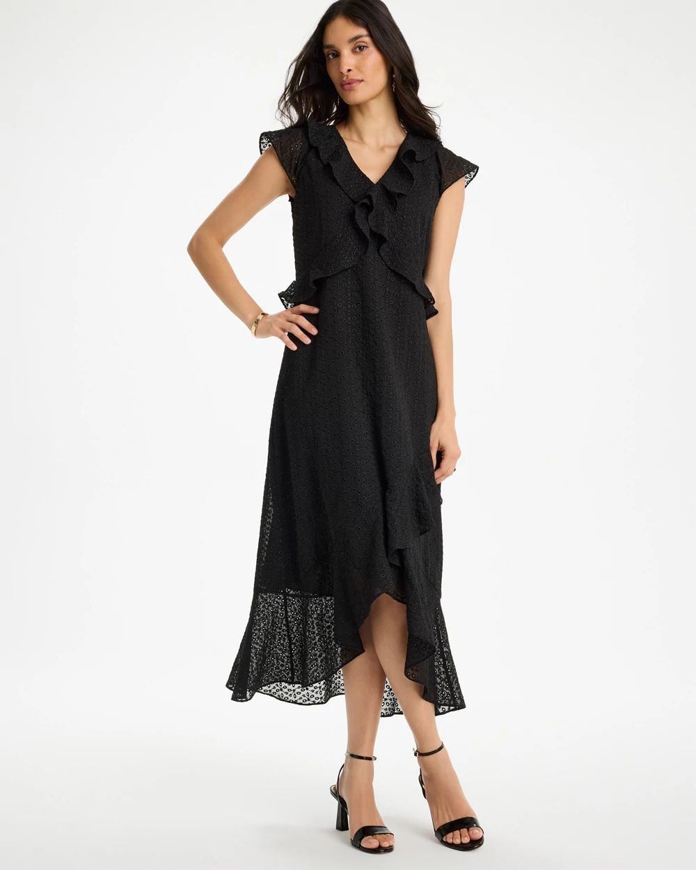Sleeveless Surplice Linen Dress | Chico's